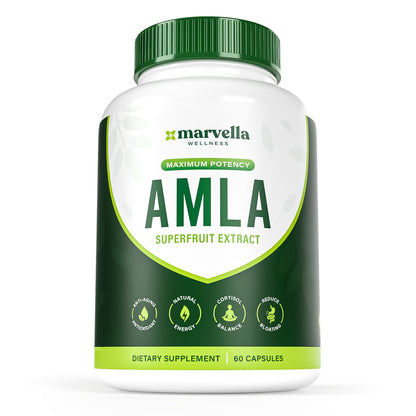Marvella Wellness - Organic Amla Capsules 1000mg